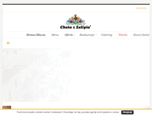 Tablet Screenshot of chatazzalipia.pl